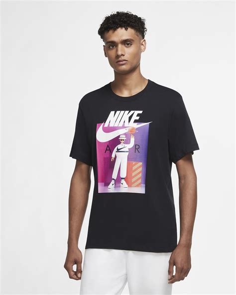 nike t shirt schwarz nackprint|Men's Nike Graphic Tees & Shirts .